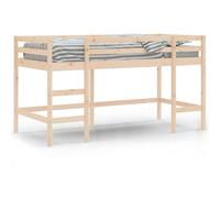 Prolenta Premium - Lit surélevé pour enfants avec échelle 80x200 cm en pin massif
