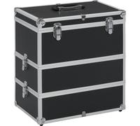 Prolenta Premium - Mallette cosmétique 37x24x40 cm Noir Aluminium