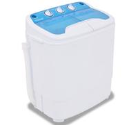 Prolenta Premium - Mini-lave-linge avec essoreuse et 2 compartiments 5,6 kg