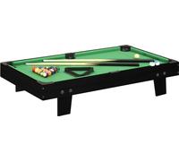 Prolenta Premium - Mini table de billard 3 pieds 92x52x19 cm noir et vert
