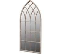 Prolenta Premium - Miroir de jardin rustique arc 50×115 cm pour l'intérieur et l'extérieur