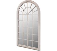Prolenta Premium - Miroir de jardin rustique arc 60×116 cm pour l'intérieur et l'extérieur