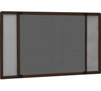 Prolenta Premium - Moustiquaire extensible pour fenêtre Marron (100-193)x75 cm