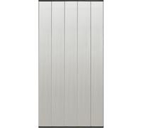 Prolenta Premium - Moustiquaire pour portes 5 pcs. Rideau filet noir 120x240 cm
