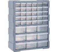 Prolenta Premium - Organiseur multi-tiroirs avec 39 tiroirs 38x16x47 cm
