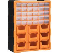 Prolenta Premium - Organiseur multi-tiroirs avec 39 tiroirs 38x16x47 cm