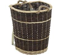 Prolenta Premium - Panier à bois avec sangle 44,5×37×50 cm saule naturel