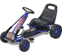 Prolenta Premium Pedal Go-Kart avec siège réglable bleu