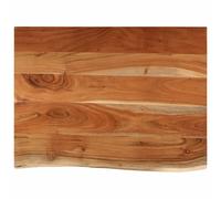 Prolenta Premium - Plan de toilette 70x60x2,5 cm Rectangulaire Acacia massif