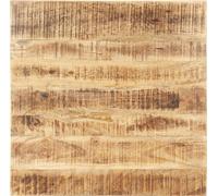 Prolenta Premium - Plateau de table en bois massif Mango 25-27 mm 80x80 cm