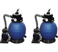 Prolenta Premium - Pompes pour filtres à sable 2 pcs. 400 W 11,000 L/h