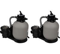 Prolenta Premium - Pompes pour filtres à sable 2 pcs. 600 W 17,000 L/h