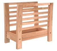 Prolenta Premium - Porte-revues 40x26,5x38,5 cm en noyer massif