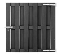 Prolenta Premium - Portillon Wpc 100x100 Cm Gris Gris