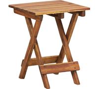 Prolenta Premium - Présentoir à fleurs 30×30×38 cm en bois massif d'acacia