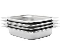 Prolenta Premium - Récipients Gastronorm 4 pcs. GN 1/2 65 mm acier inoxydable