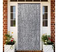 Prolenta Premium - Rideau moustiquaire marron et beige 100x220 cm chenille