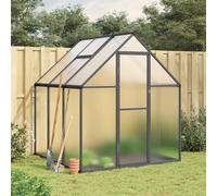Prolenta Premium - Serre Avec Cadre De Base Anthracite 169x169x195 Cm Aluminium Anthracite