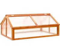 Prolenta Premium - Serre brune 114x80x50 cm bois de sapin