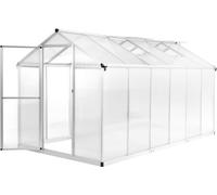 Prolenta Premium - Serre en aluminium 362x190x195 cm 13,41 m³