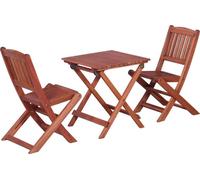 Prolenta Premium - Set bistrot 3 pièces pour enfants en bois massif d'eucalyptus