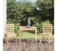 Prolenta Premium - Set de jardin bistrot 3 pièces en pin massif