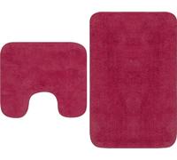 Prolenta Premium - Set de tapis de bain 2 pièces tissu fuchsia