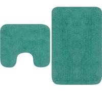 Prolenta Premium - Set de tapis de bain 2 pièces tissu turquoise