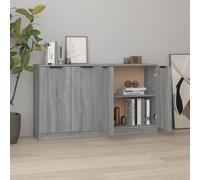 Prolenta Premium Sideboards 2 pcs. Gris Sonoma 60x30x70 cm Bois composite