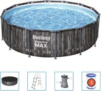 Prolenta Premium - Steel Pro MAX Set de piscine rond 427x107 cm