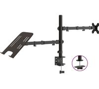 Prolenta Premium - support pour moniteur noir acier VESA 75/100 mm