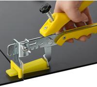 Prolenta Premium - Système de nivellement de carreaux 250 cales 500 clips 1 mm