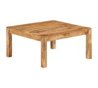 Prolenta Premium - Table basse 80x80x40 cm en bois massif d'acacia