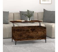 Prolenta Premium - Table basse chêne fumé 90x44,5x45 cm bois composite