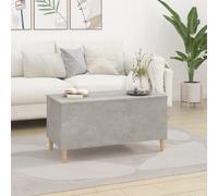 Prolenta Premium - Table basse gris béton 90x44,5x45 cm bois composite