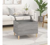 Prolenta Premium - Table basse Gris Sonoma 60x44,5x45 cm bois composite
