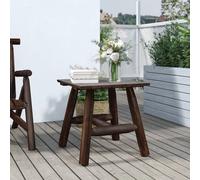 Prolenta Premium - Table d'appoint 49x49x50 cm en bois massif d'épicéa