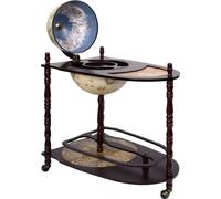 Prolenta Premium - Table de bar globe en bois d'eucalyptus Vert Autonome