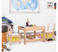 Prolenta Premium - Table pour enfants avec 2 chaises MDF