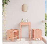 Prolenta Premium - Tabouret de jardin 2 pcs. 40x36x45 cm bois massif Douglas