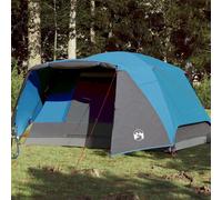 Prolenta Premium - Tente De Camping Avec Porche 4 Personnes Bleu Imperméable Bleu