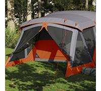 Prolenta Premium - Tente De Camping Avec Porche 4 Personnes Orange Imperméable Orange