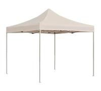 Prolenta Premium - Tente De Réception Pliable Professionnelle Aluminium 3x3m Crème Crème