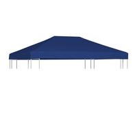 Prolenta Premium - Toile Supérieure De Belvédère 310 G/M² 4x3 M Bleu Bleu