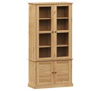 Prolenta Premium - Vitrine VIGO 85x35x170 cm en bois de pin massif