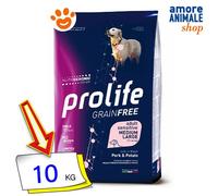 Prolife Chien Grainfree Sensitive Adult Medium Grandes Porc Et Pommes 2,5 / 10