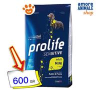 Prolife Chien Sensitive Adult Mini Lapin Et Pommes Nourriture Sec 600 Gr / 2/7