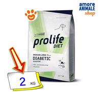 Prolife Chien Veterinary Medium Grandes Diabetic Sensitive Nourriture Sec 2/8