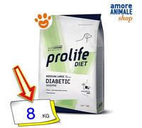 Prolife Chien Veterinary Medium Grandes Diabetic Sensitive Nourriture Sec 2/8