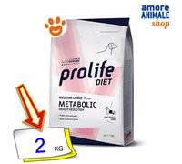 Prolife Chien Veterinary Medium Grandes Metabolic Weight Reduction Chiens 2/8 KG